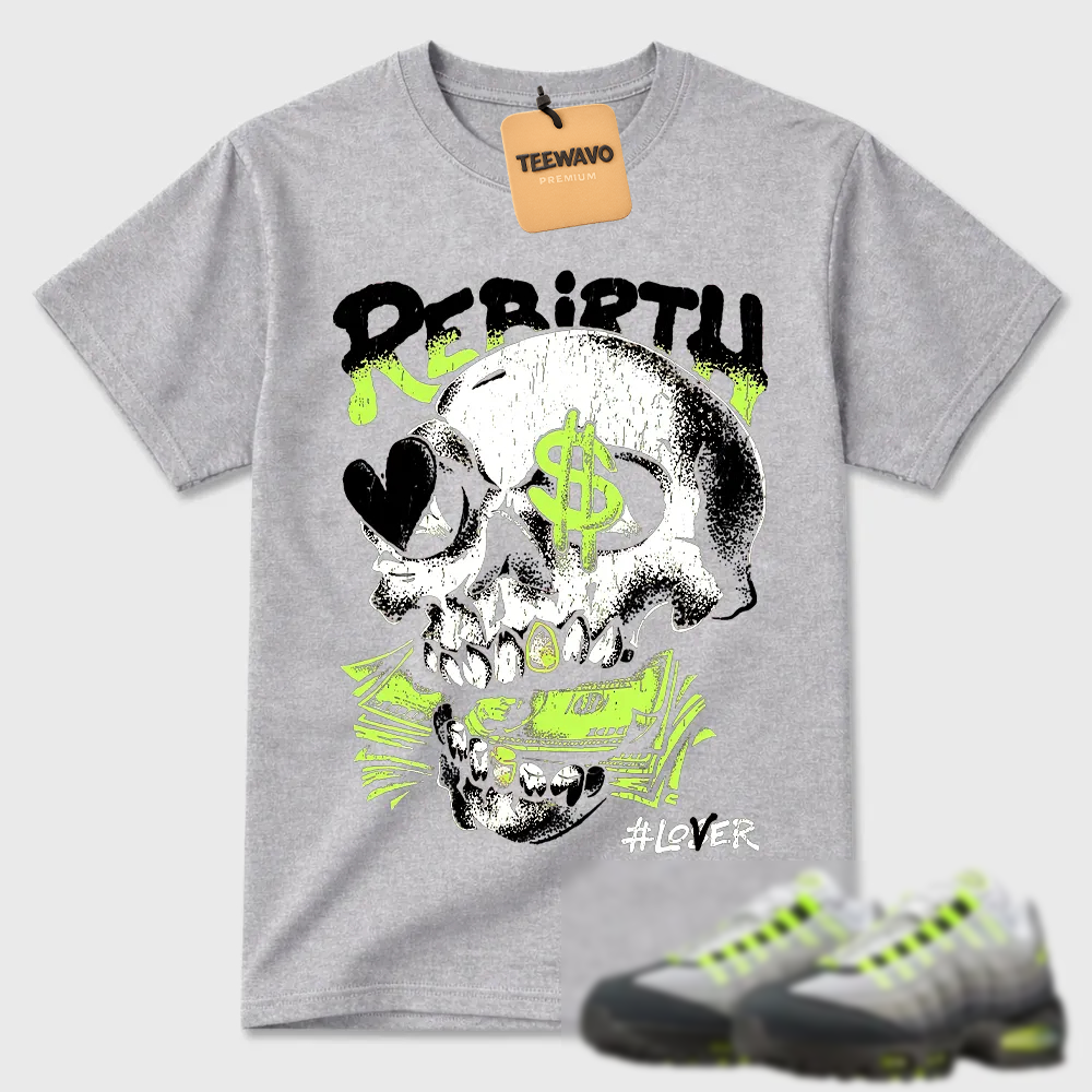Rebirth Skull Money Air Max 95 Graphic Tee