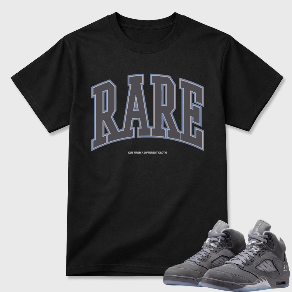 Streetwear RARE Letter AJ5 Pairing Tee