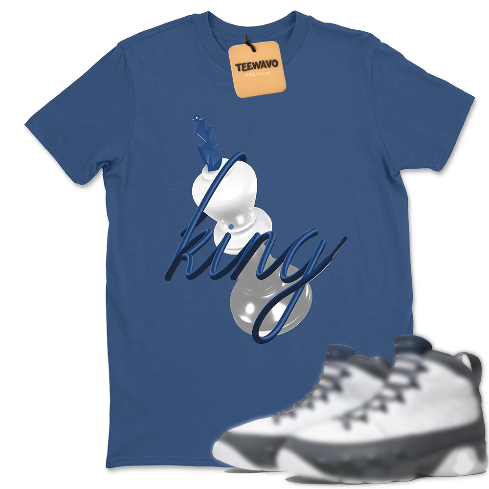 3D King  Sneaker Tees - AJD 9 Flint Grey