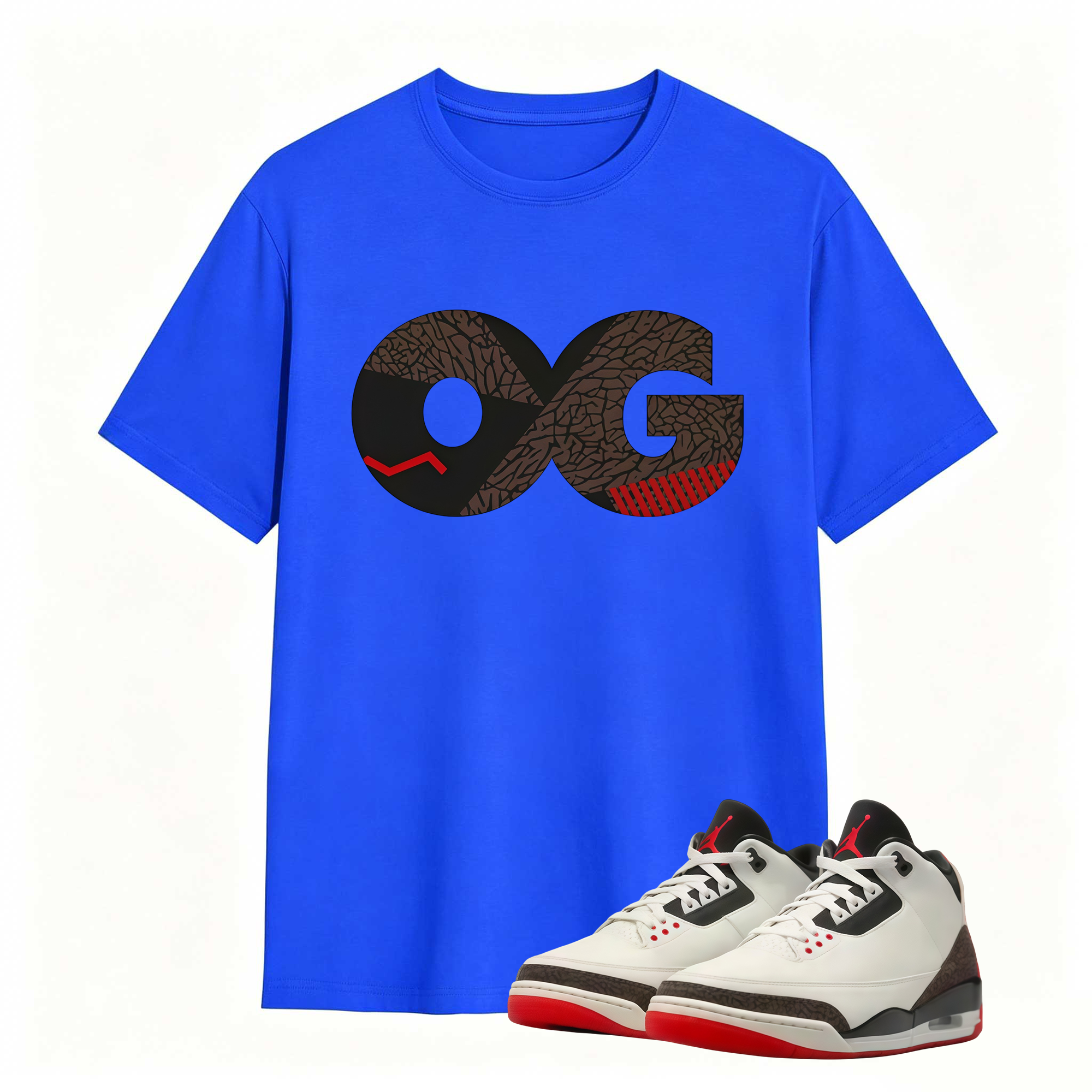 AJ3 World’s Best Dad Match Tee, Match CLASSIC Shirt