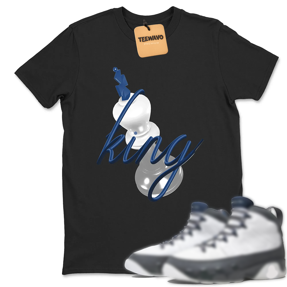3D King  Sneaker Tees - AJD 9 Flint Grey