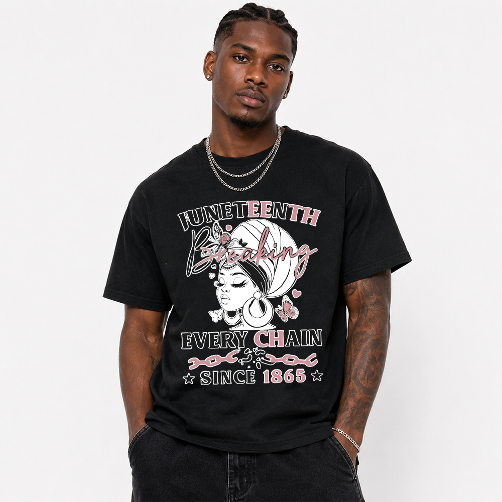 Juneteenth Breaking Every Chain Since 1865 Air Max 95 Streetwear Tee