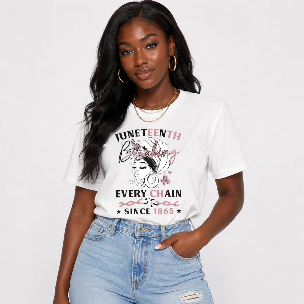 Juneteenth Breaking Every Chain Since 1865 Air Max 95 Streetwear Tee