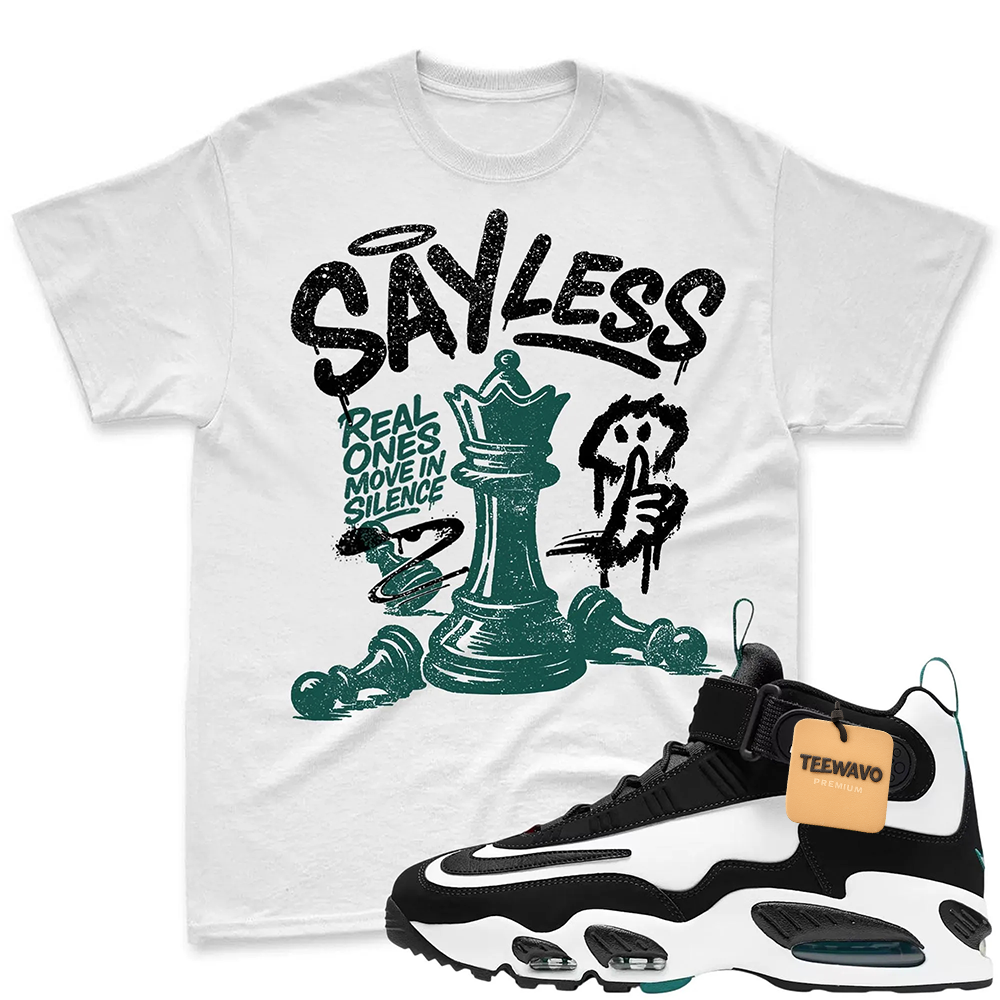 BLESSED! Shirt To Match Griffey Max 1 White and Fresh Water