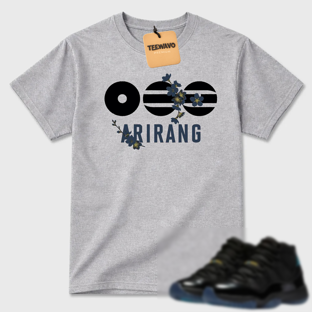 Arirang Cherry Blossom AJ 11 Minimal Tee