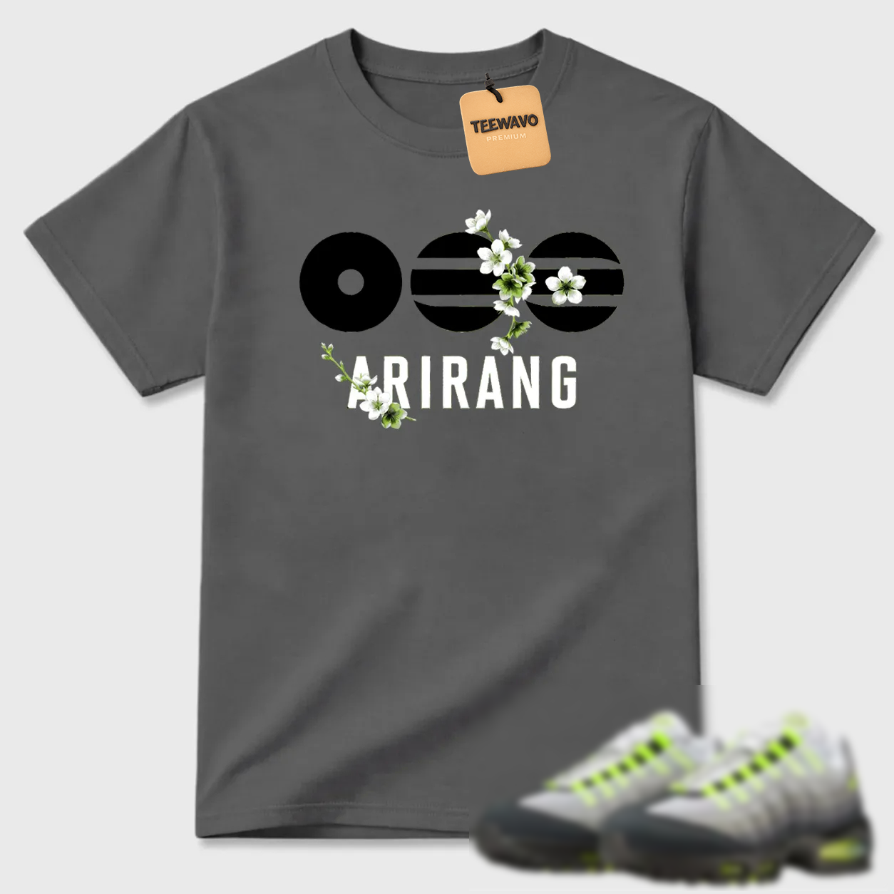 Arirang Cherry Blossom Air Max 95 Minimal Tee