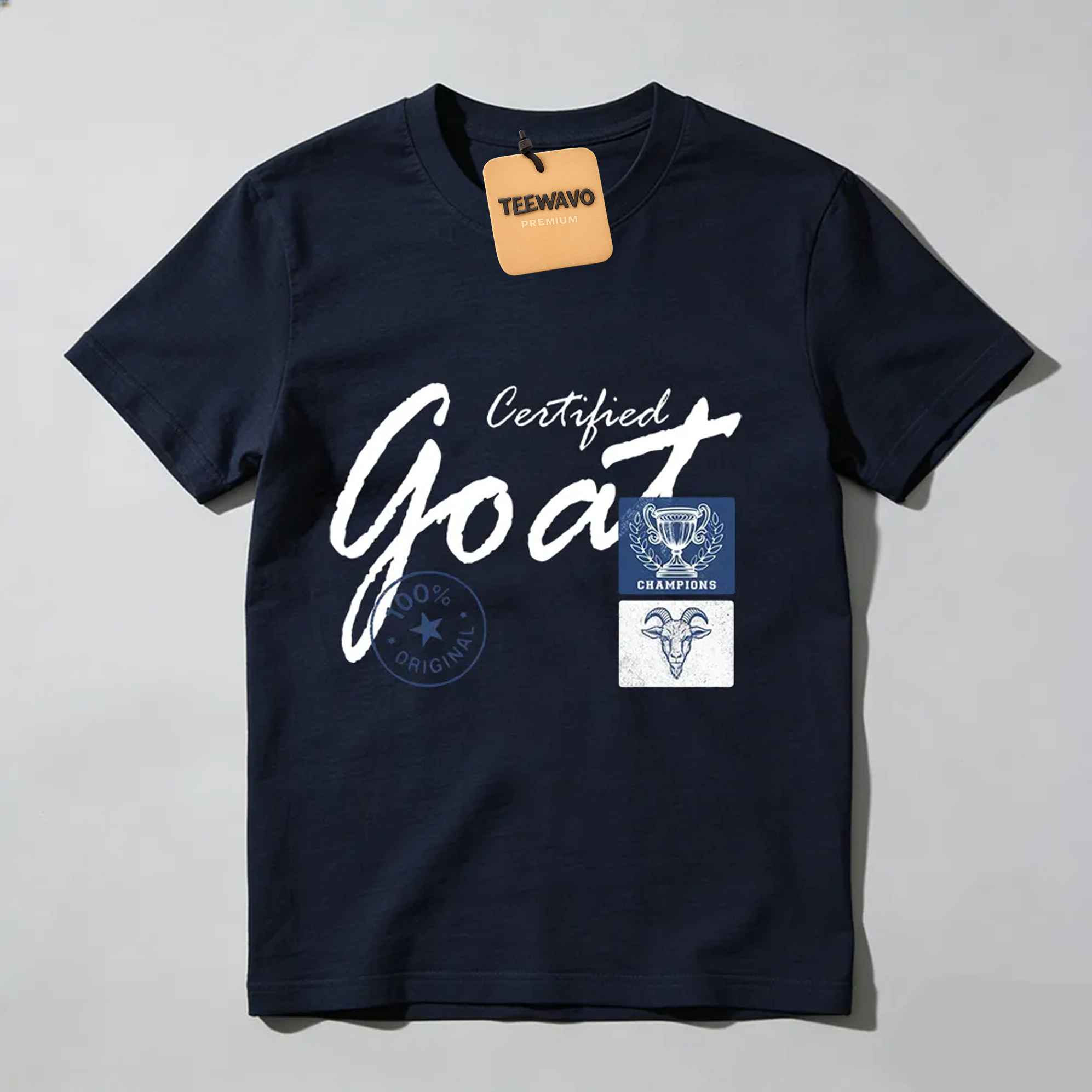 Certified Goat Sneaker Tees - AJ 9 Flint Grey