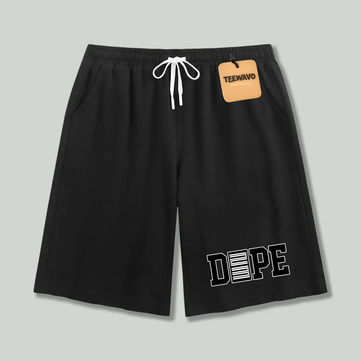 Unisex athletic shorts DEPE Graphic Print Casual Streetwear