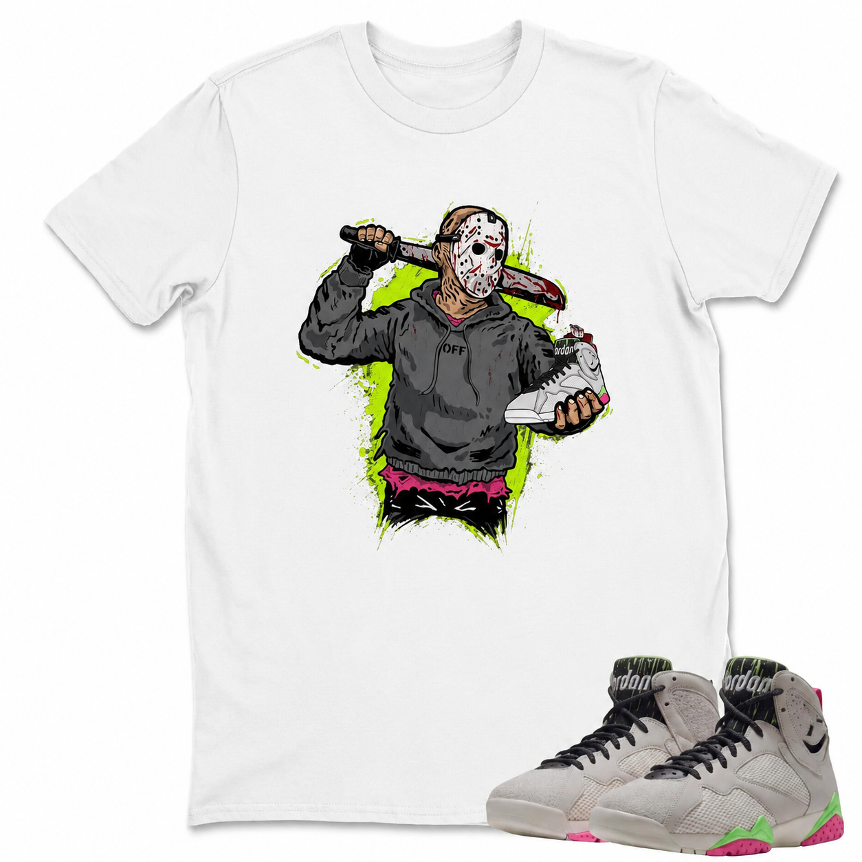 Jason Shirt To Match A.J 7 Tennis Day Sneaker