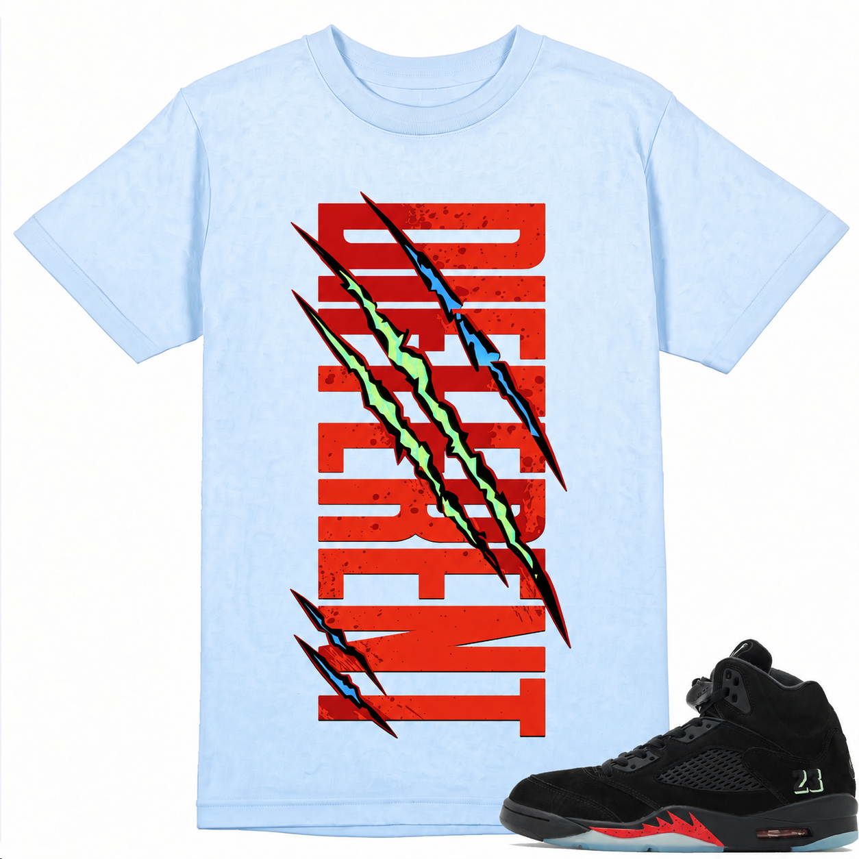 Different Shirt to Match A.J 5 Halloween Sneaker