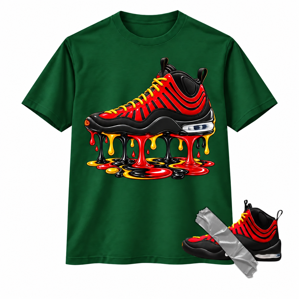 Dripping Shoe Sneaker Shirt To Match Air Bakin OG