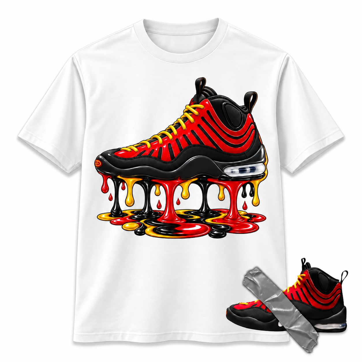 Dripping Shoe Sneaker Shirt To Match Air Bakin OG