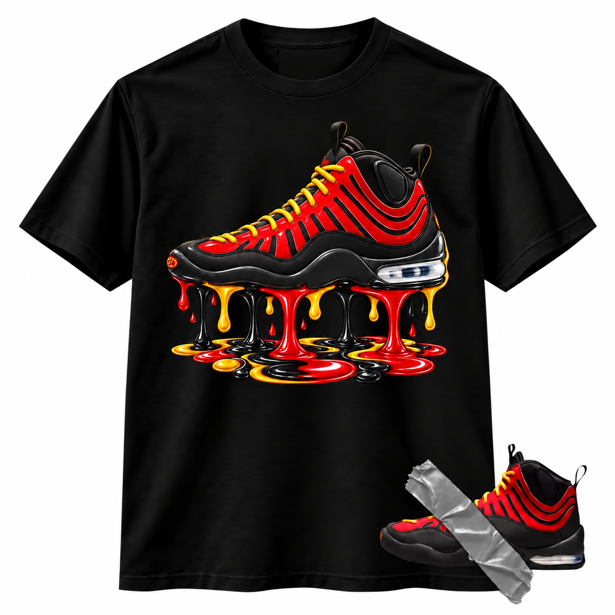 Dripping Shoe Sneaker Shirt To Match Air Bakin OG