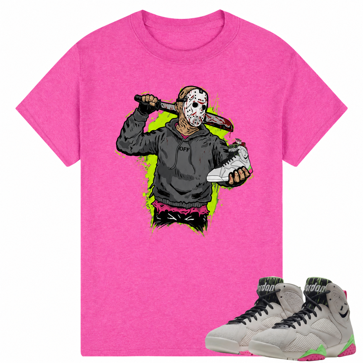 Jason Shirt To Match A.J 7 Tennis Day Sneaker