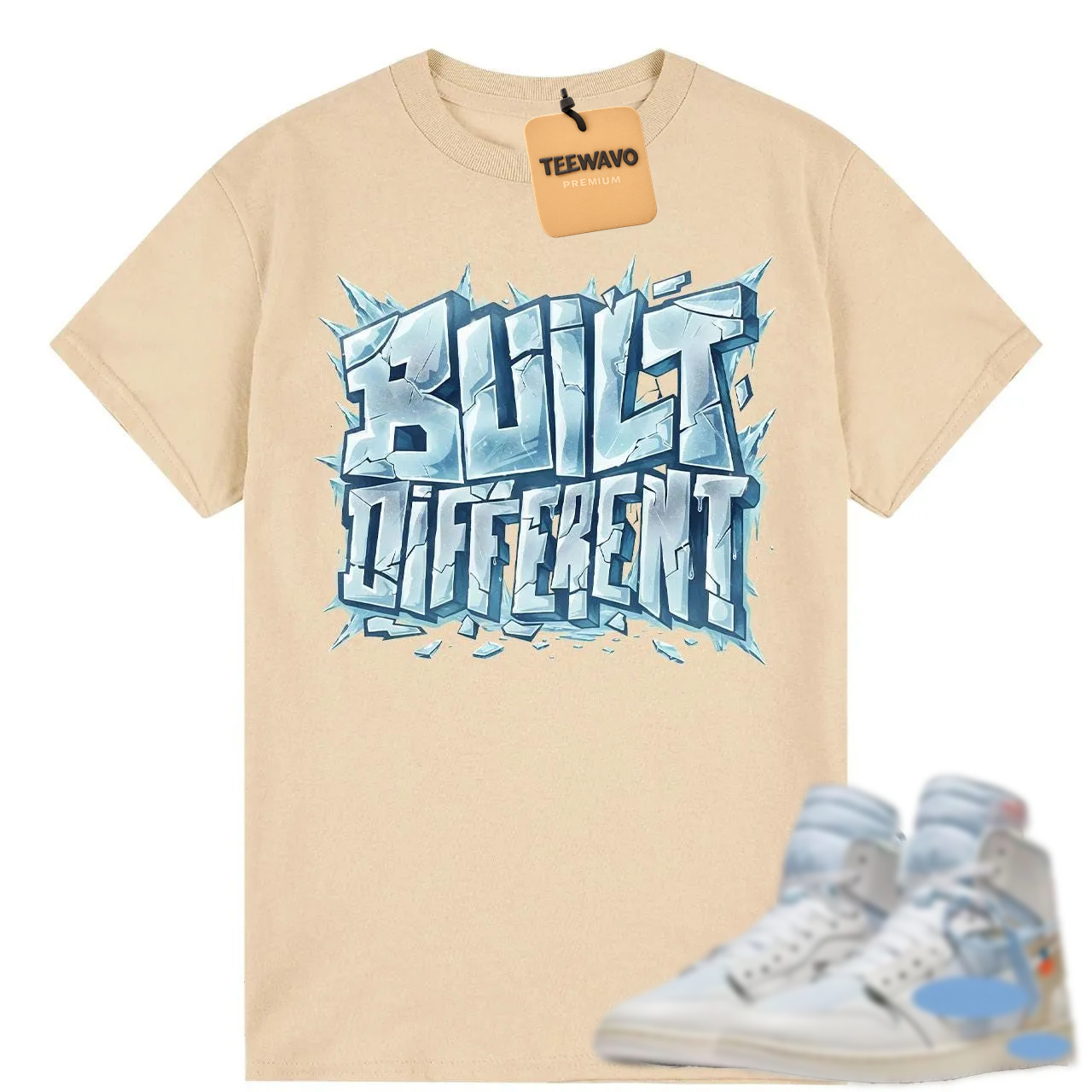 Built Different T Shirt To Match AJD 1 Alaska 1 Tee Shirt
