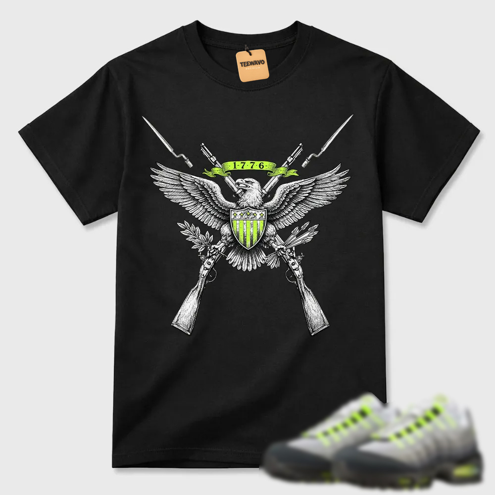 American Eagle 1776 Air Max 95 Patriotic Graphic Tee