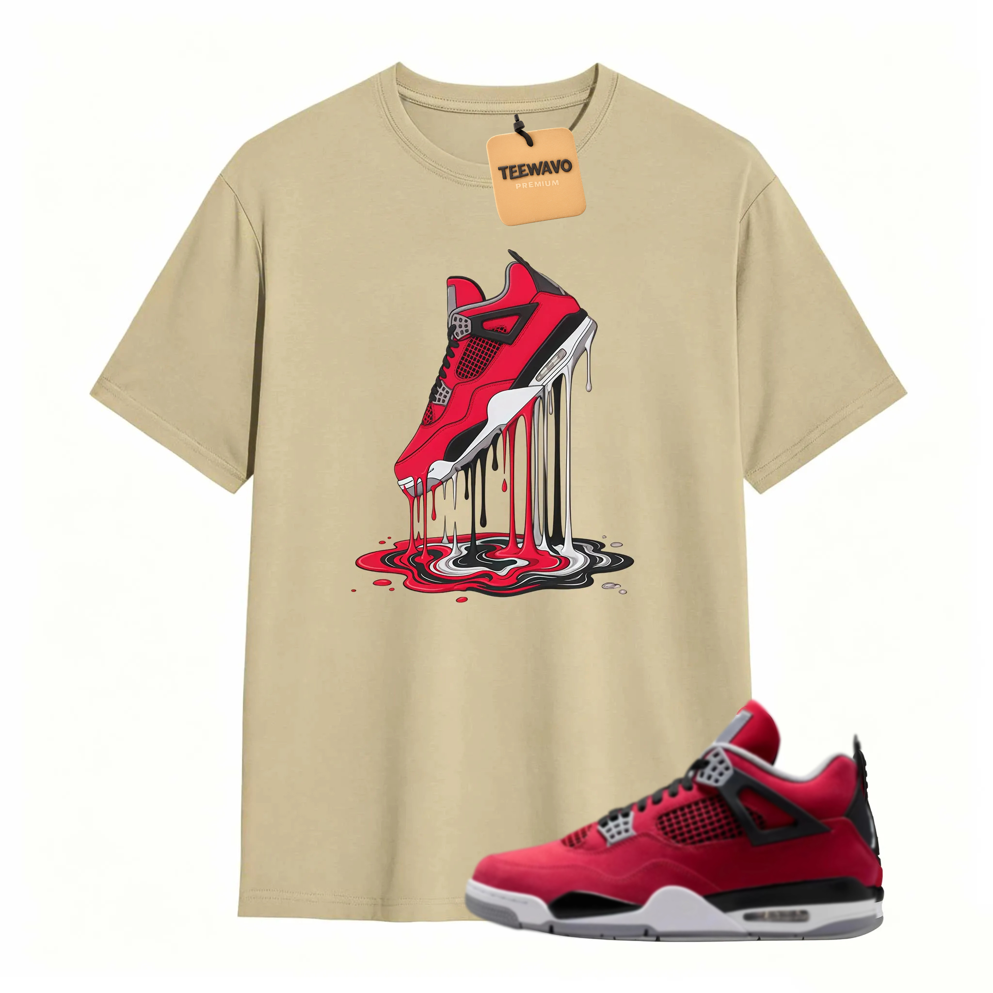 Dripping Shoe Shirt to Match AJD Retro Toro Bravo 2026