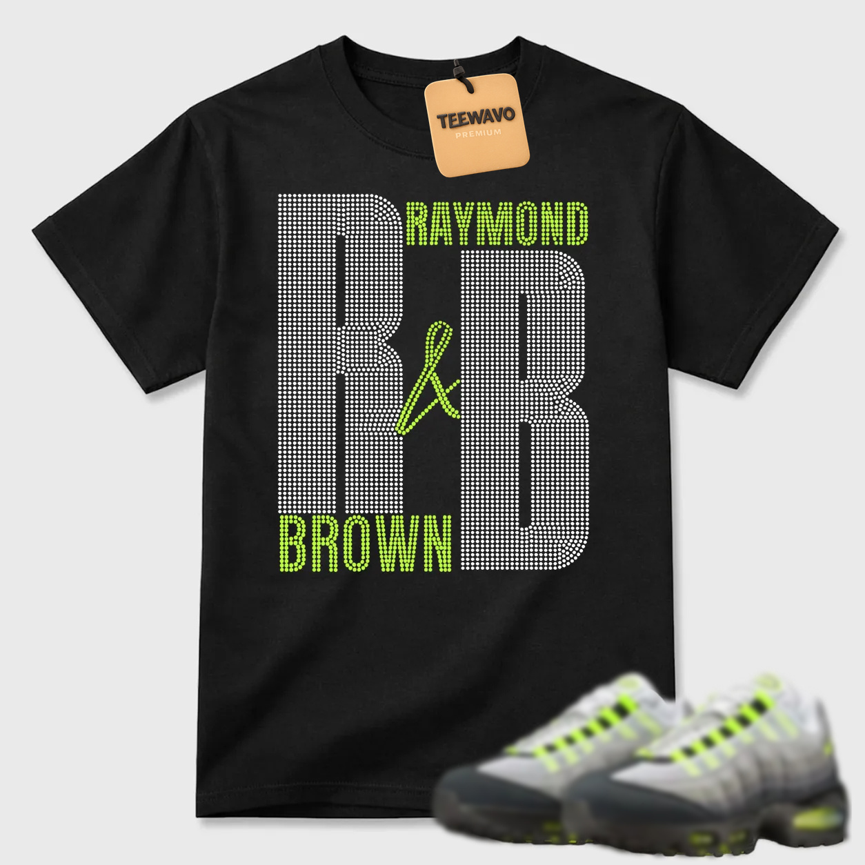 Raymond Brown Initials Air Max 95 Streetwear Tee