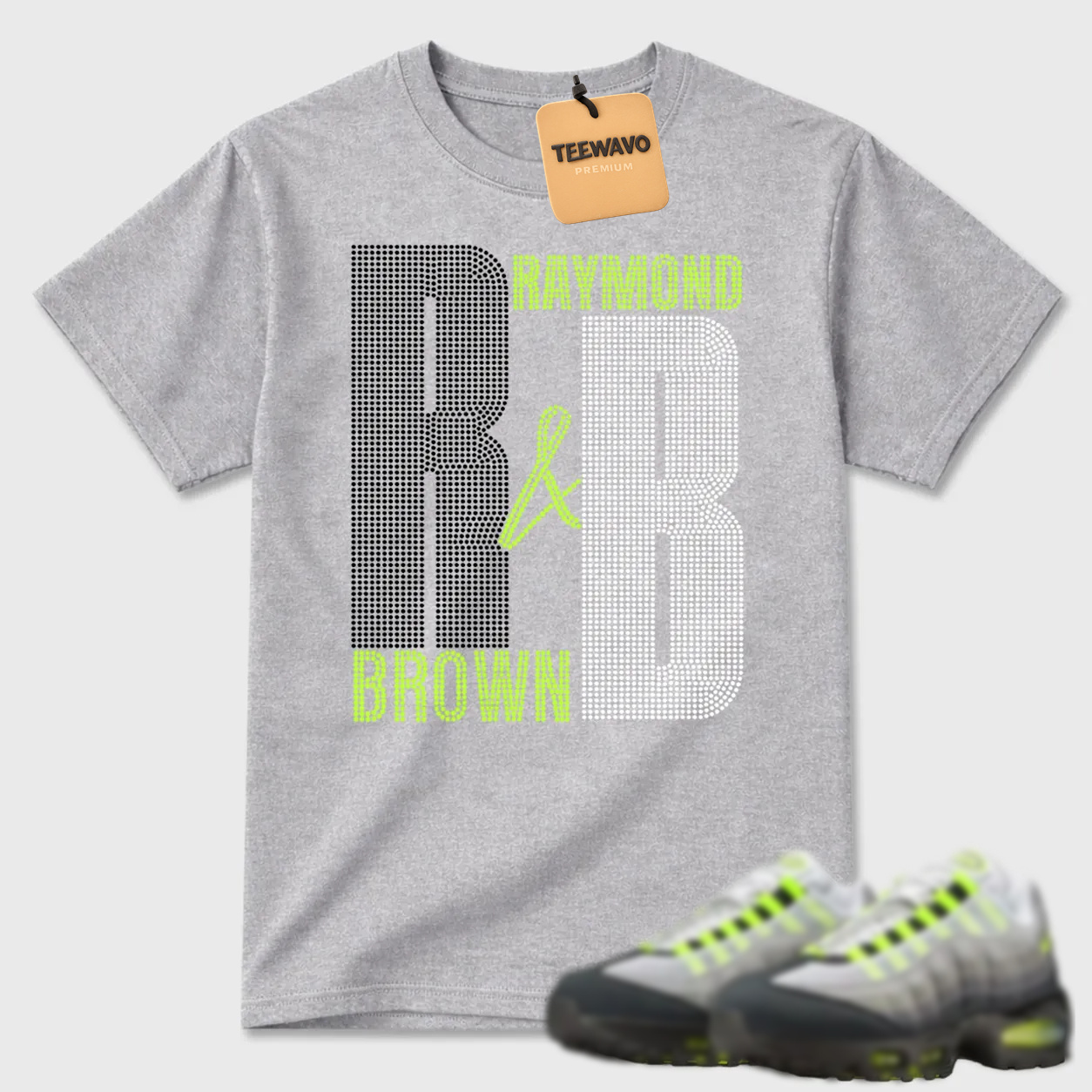 Raymond Brown Initials Air Max 95 Streetwear Tee