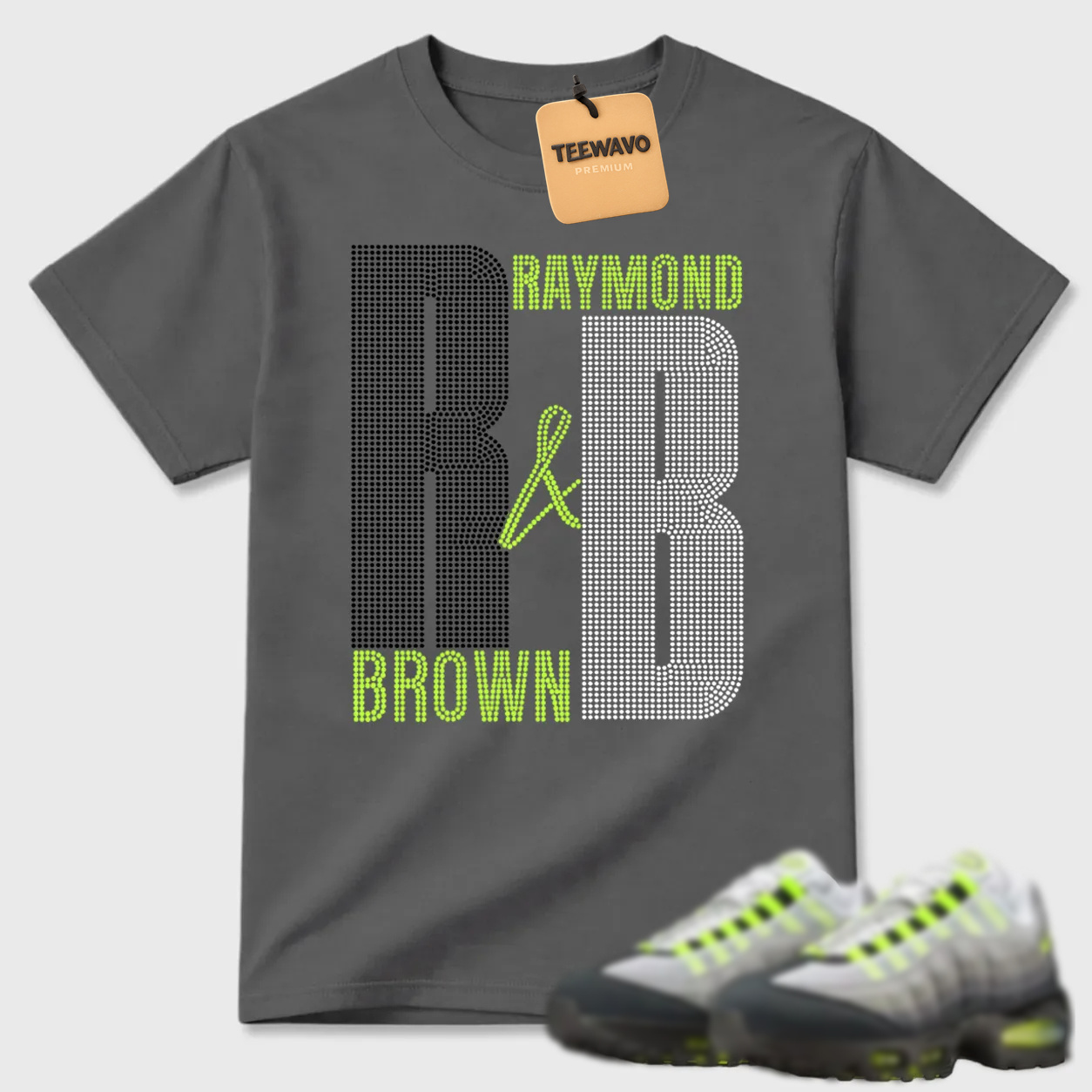 Raymond Brown Initials Air Max 95 Streetwear Tee