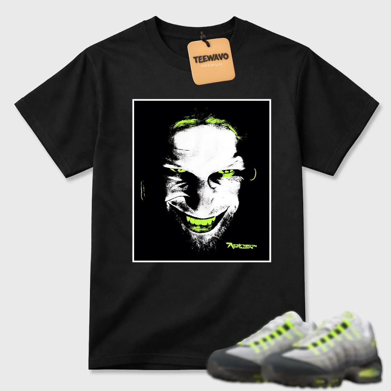 AP Inspired Portrait Air Max 95 Graphic Tee