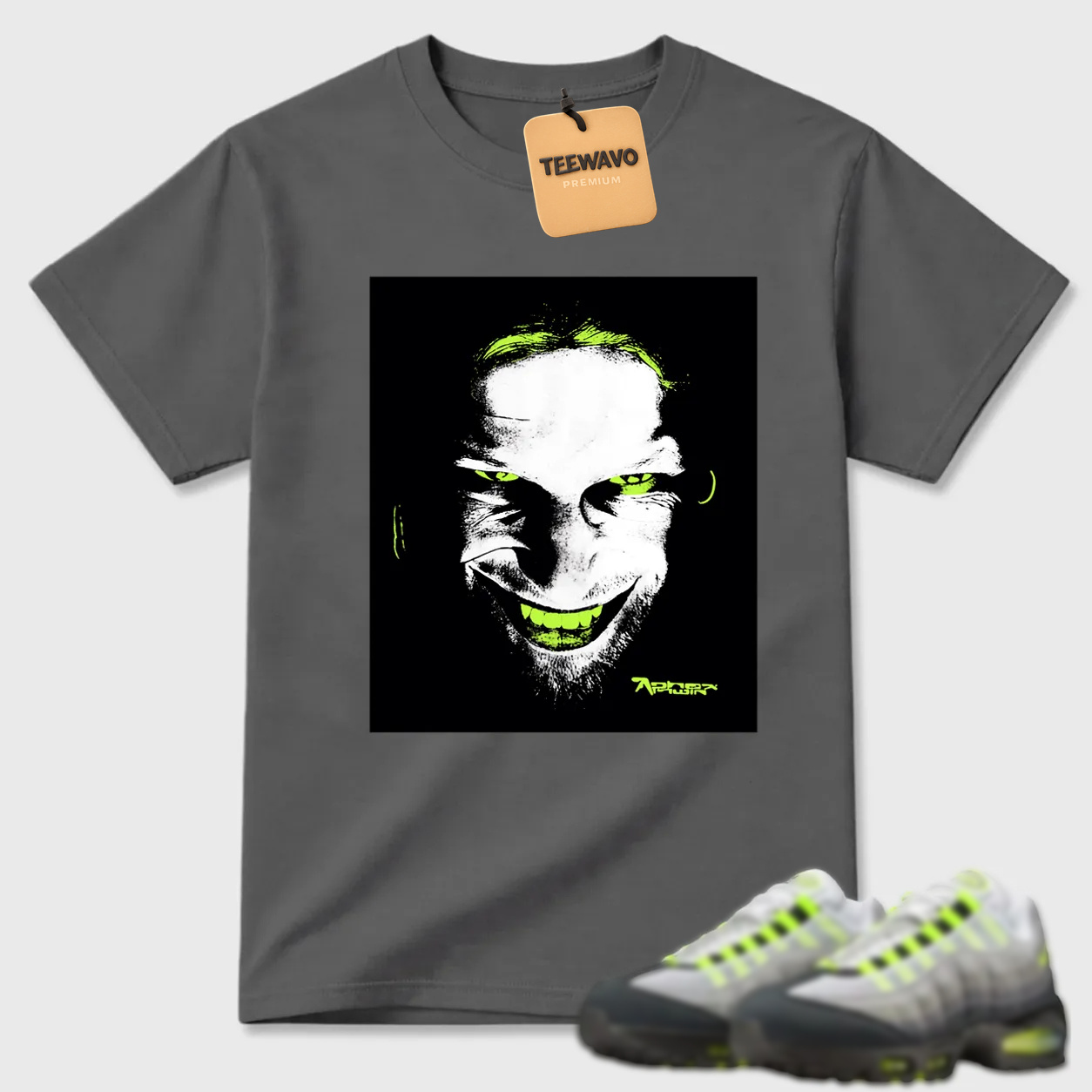 AP Inspired Portrait Air Max 95 Graphic Tee