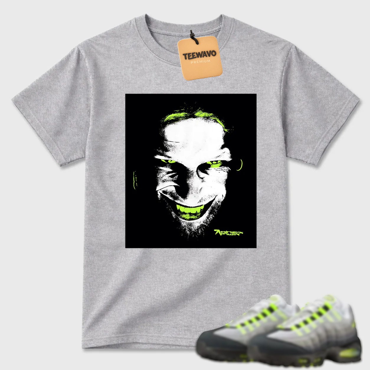 AP Inspired Portrait Air Max 95 Graphic Tee