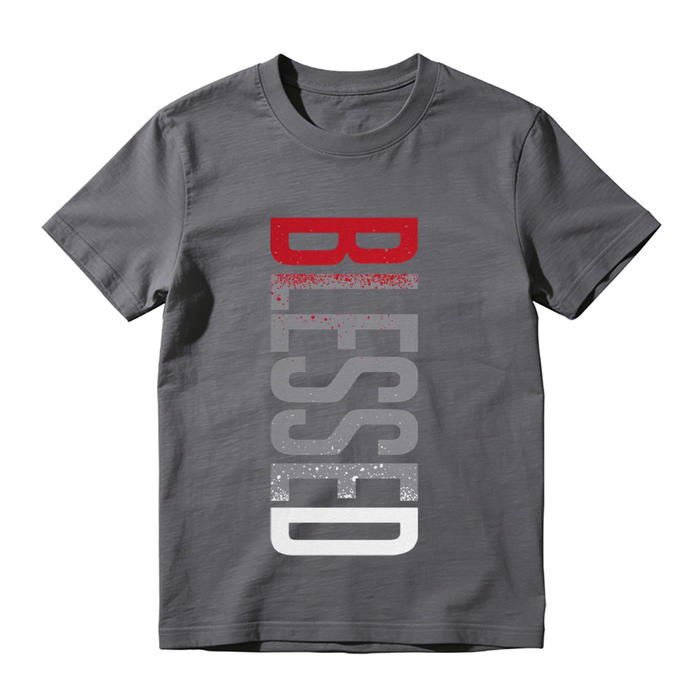 [Copy]Two-Tone Melt Paint Retro Trainer Number 95 Graphic Cotton Tee
