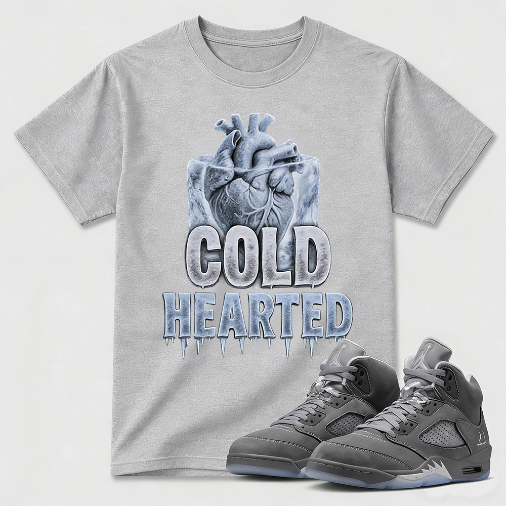 5 Wolf Grey Light Graphite White Cool 2026 Comfort Colors T Shirt Match COLD