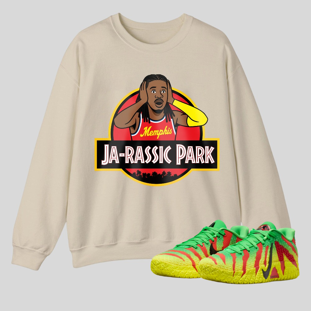Ja Rassic Park Memphis Basketball Player tshirt 100% cotton