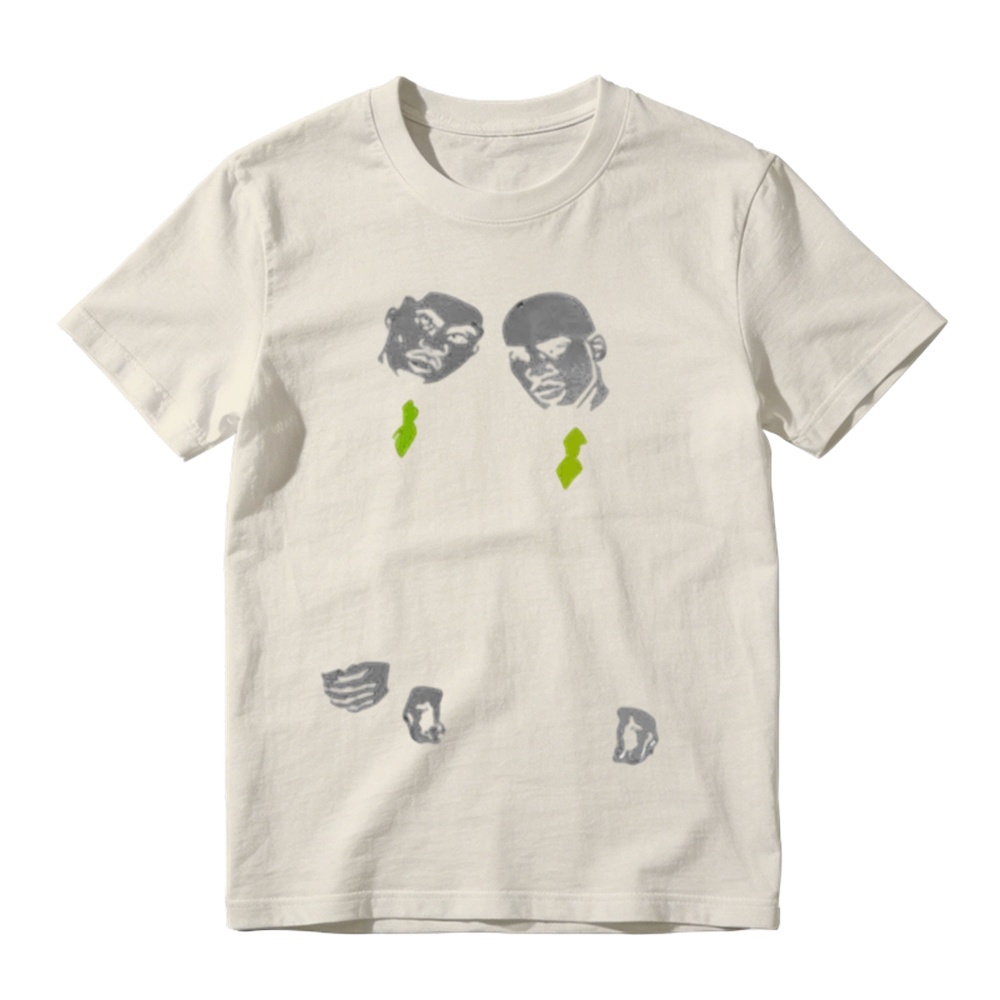 Black Grey Neon Max 95 Big Bubble Neon matching tshirt sneaker tee