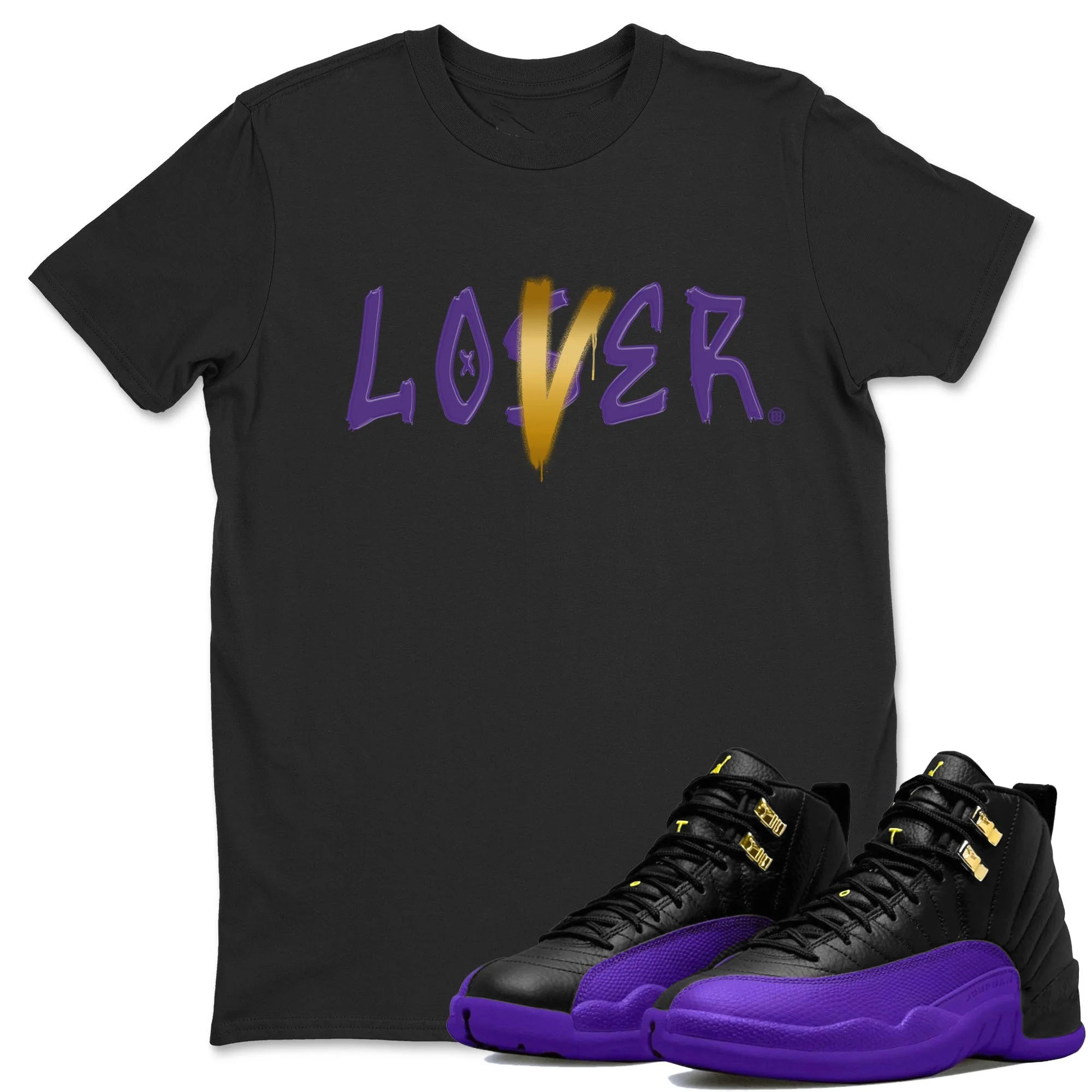 Loser Lover Unisex Tops - Air Jordan 12 Field Purple