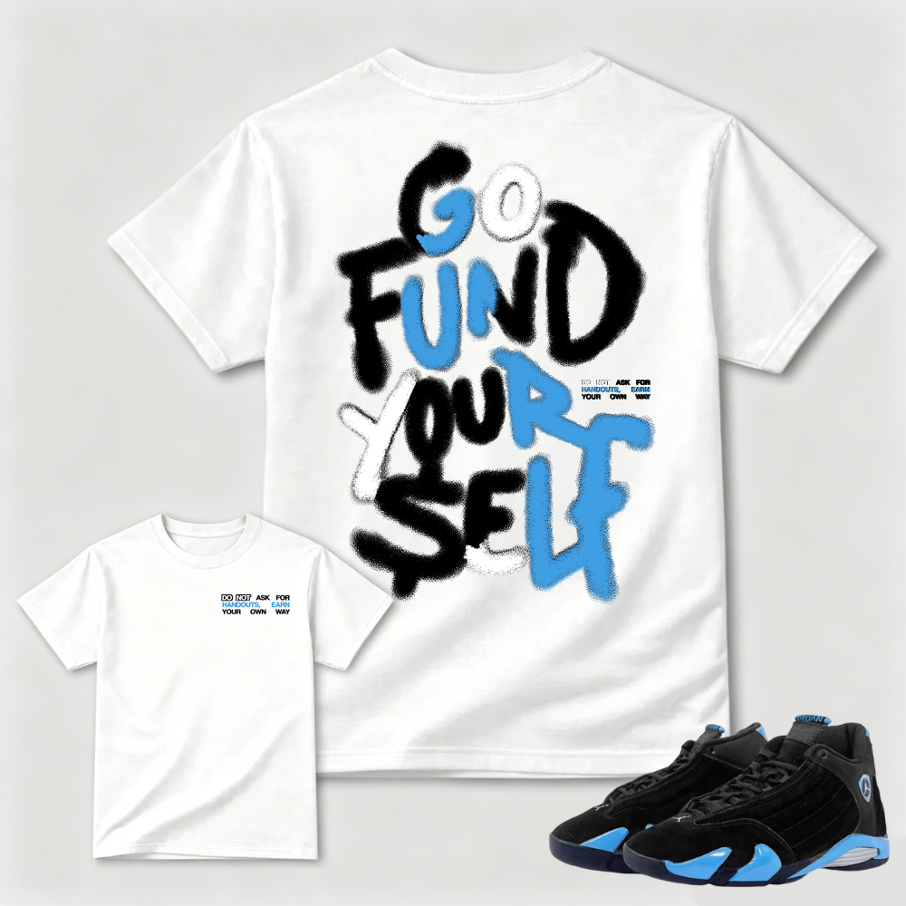 Self Empowerment Slogan AJ14 Coordinating Tee