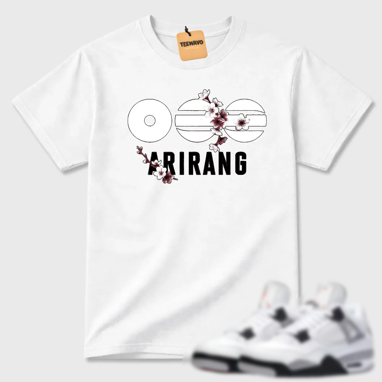 Arirang Cherry Blossom AJD 4 Minimal Tee