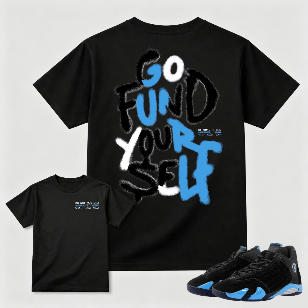 Self Empowerment Slogan AJ14 Coordinating Tee