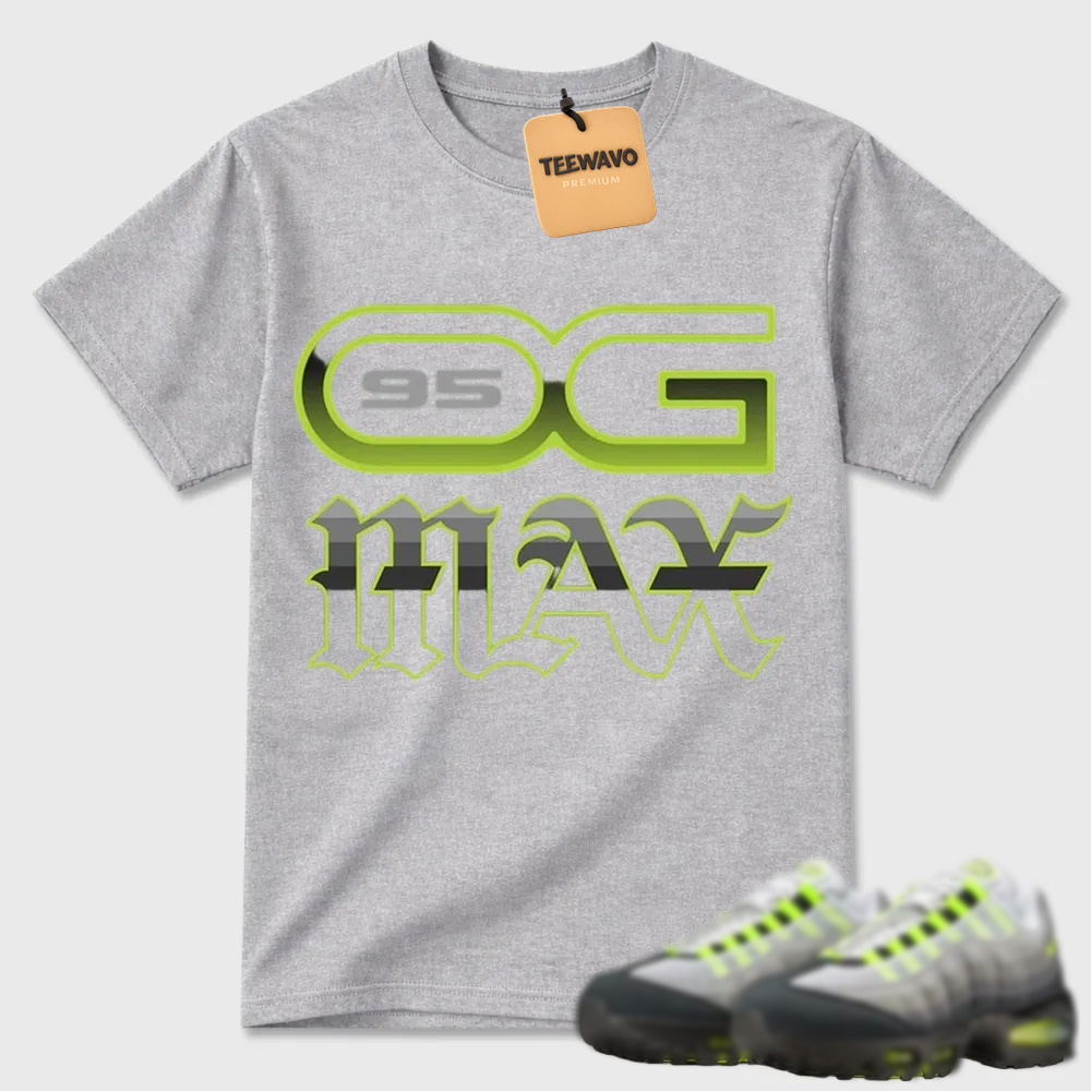 Air Max 95 OG Neon Matching Tee  OG Neon 95 Shirt