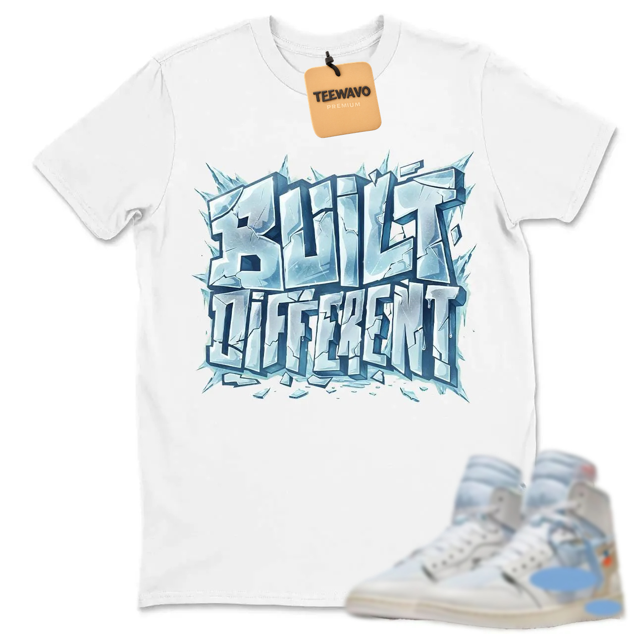 Built Different T Shirt To Match AJD 1 Alaska 1 Tee Shirt
