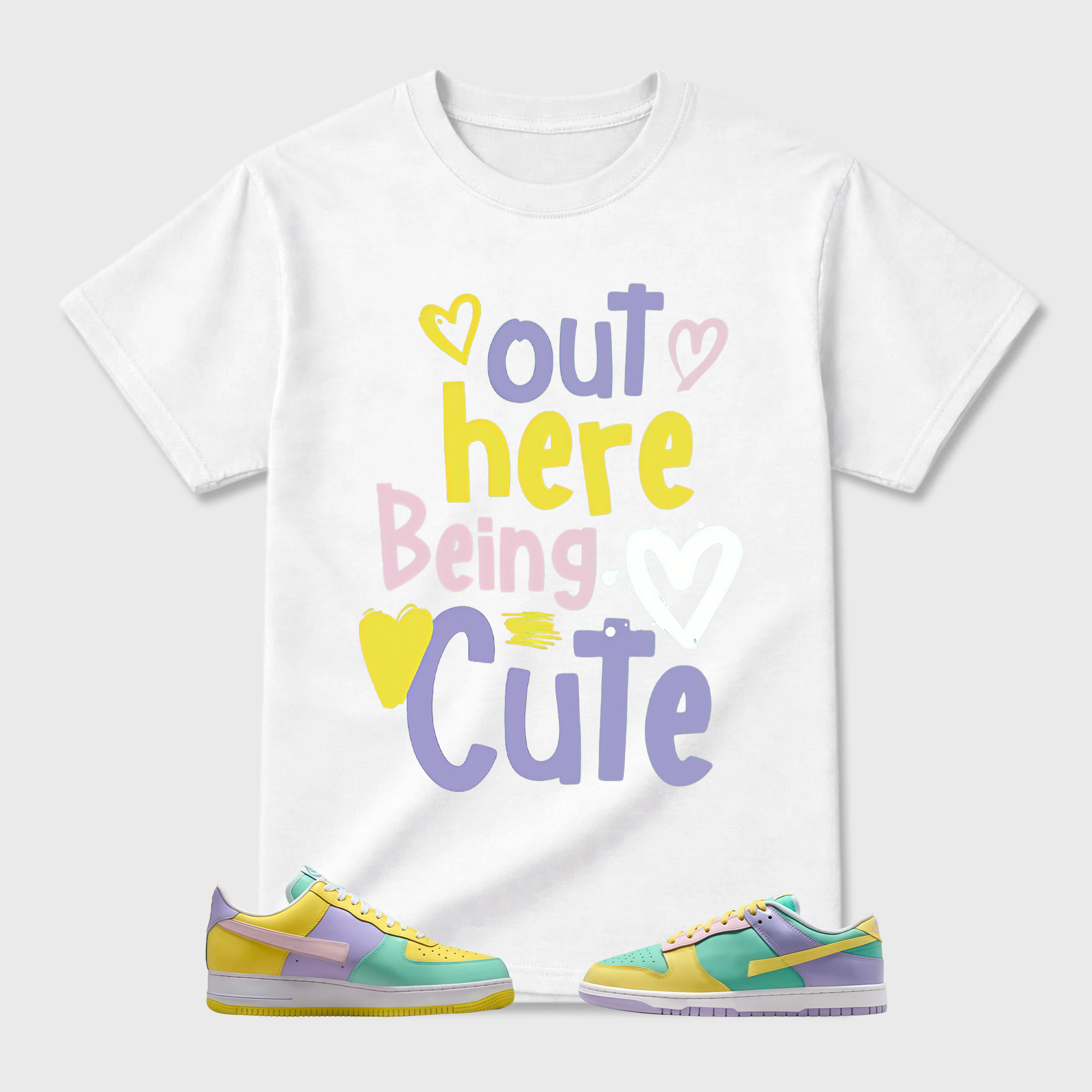 Dunk Easter Air Force 1 Emerald Rise Yellow Pulse Hydrangeas White Pink Foam 2026 Low T Shirt Match C2