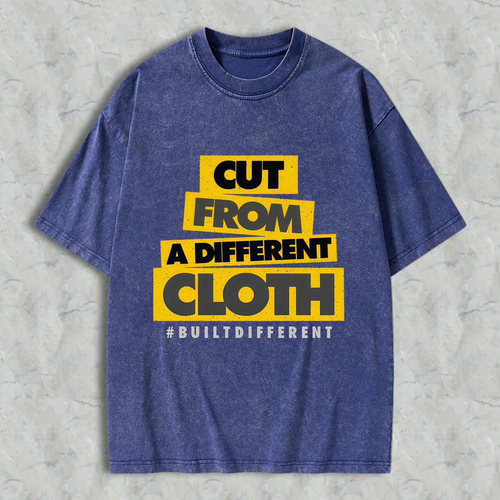 Cut From A Different Cloth Graphic Washed T-shirt