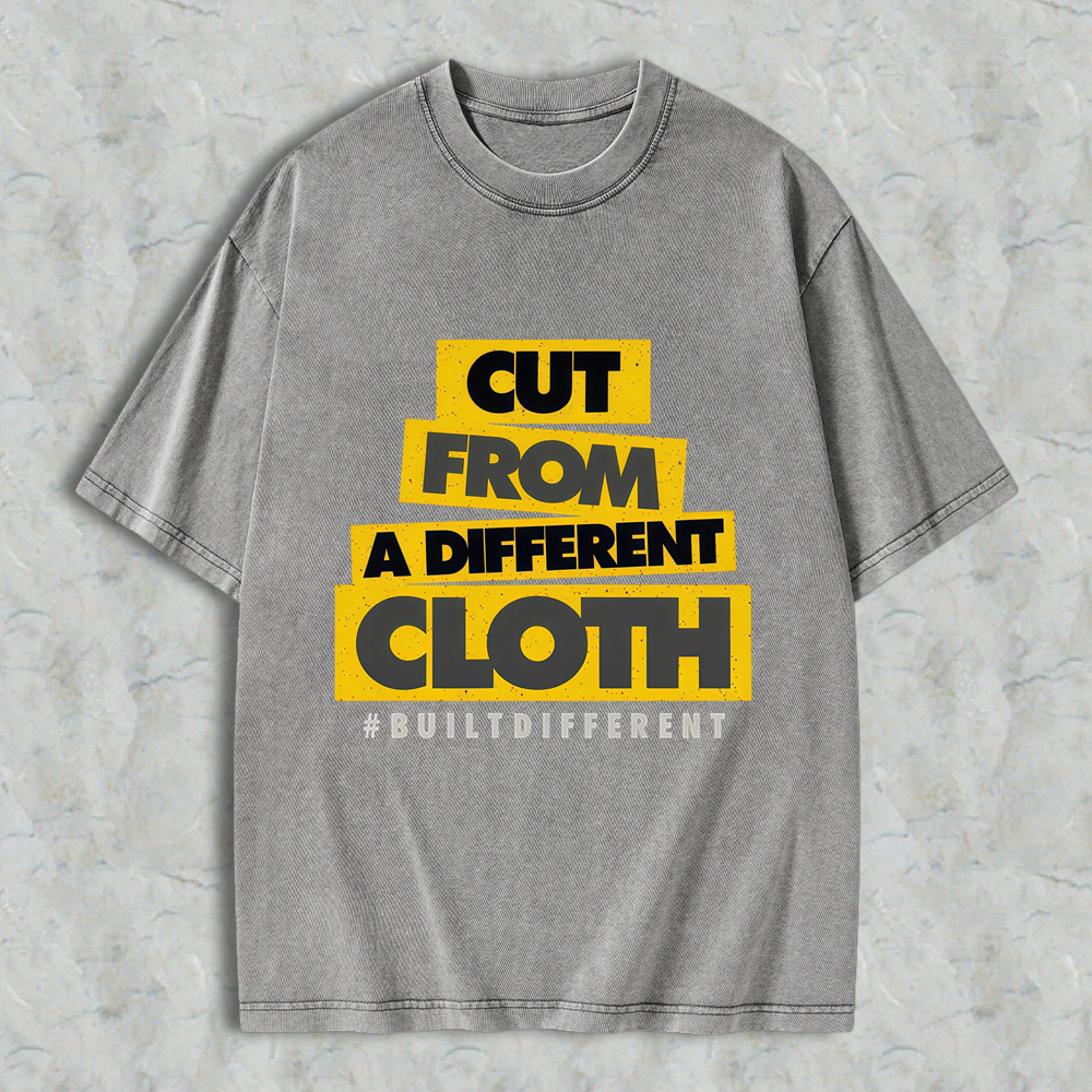 Cut From A Different Cloth Graphic Washed T-shirt