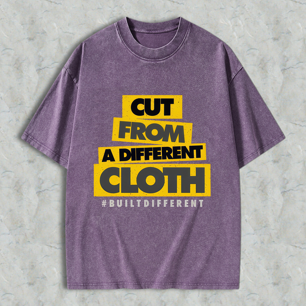 Cut From A Different Cloth Graphic Washed T-shirt