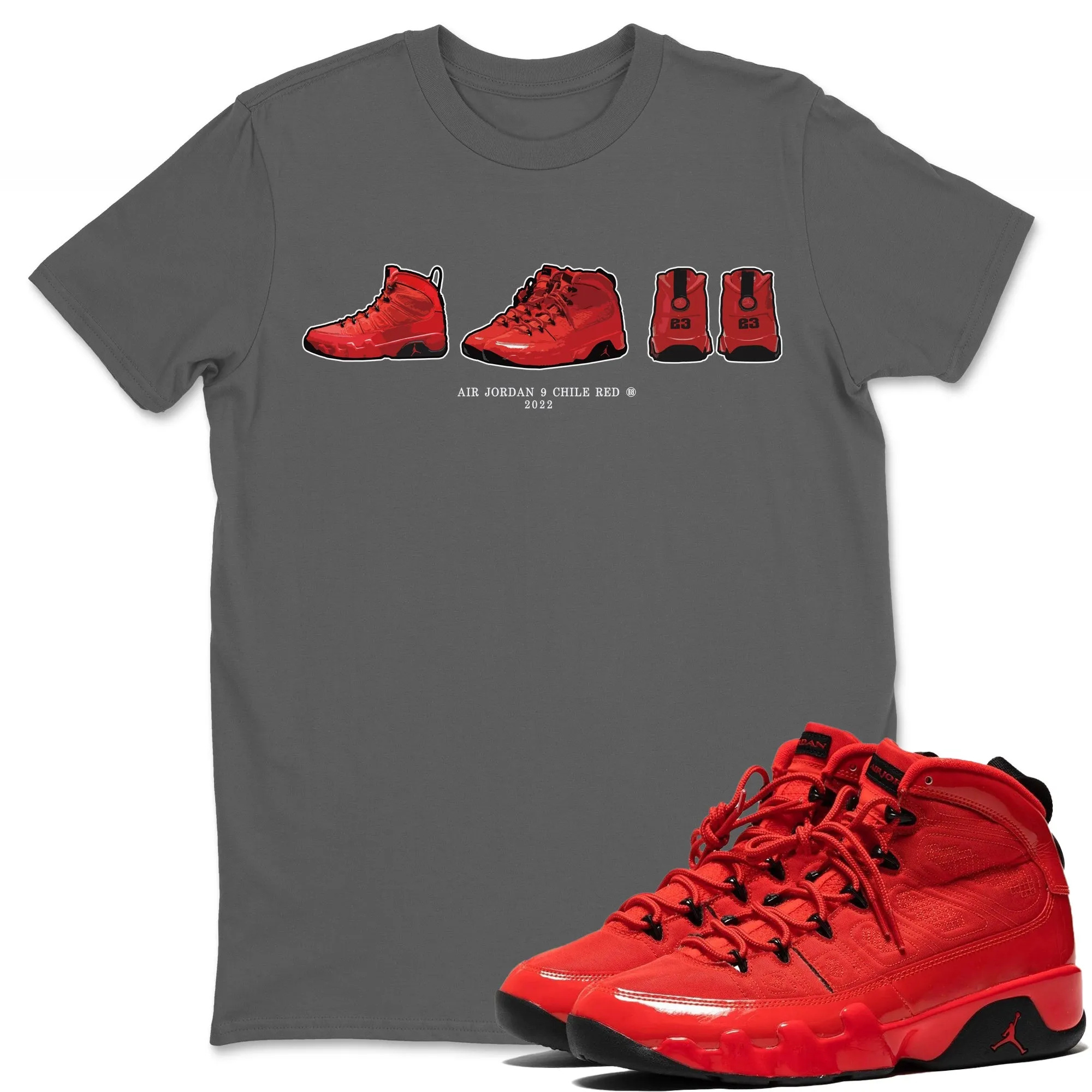 Sneaker Prelude Unisex Tops - Air Jordan 9 Chile Red