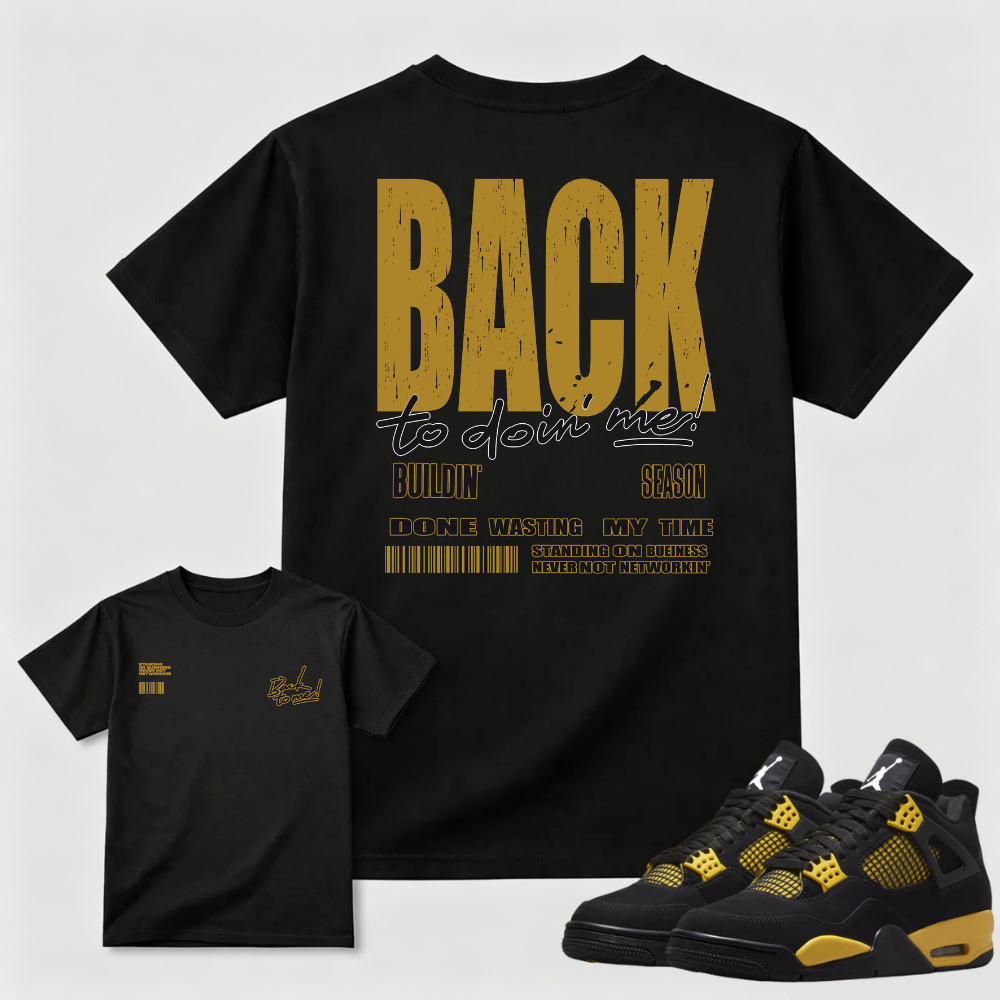 Self Focus Slogan AJ4 Coordinating Tee