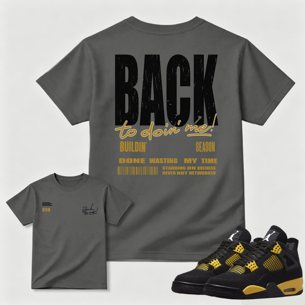 Self Focus Slogan AJ4 Coordinating Tee