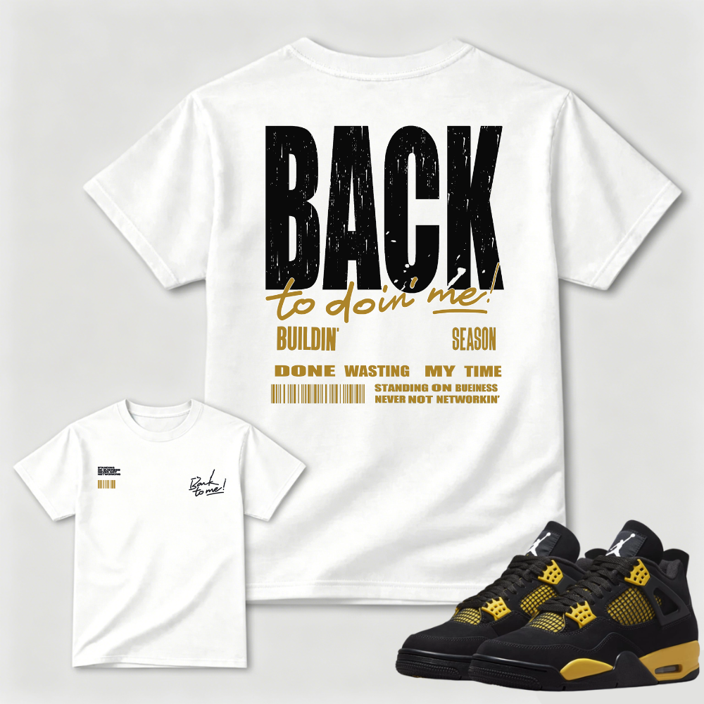 Self Focus Slogan AJ4 Coordinating Tee