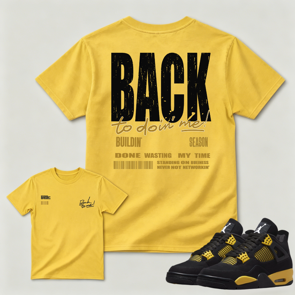Self Focus Slogan AJ4 Coordinating Tee