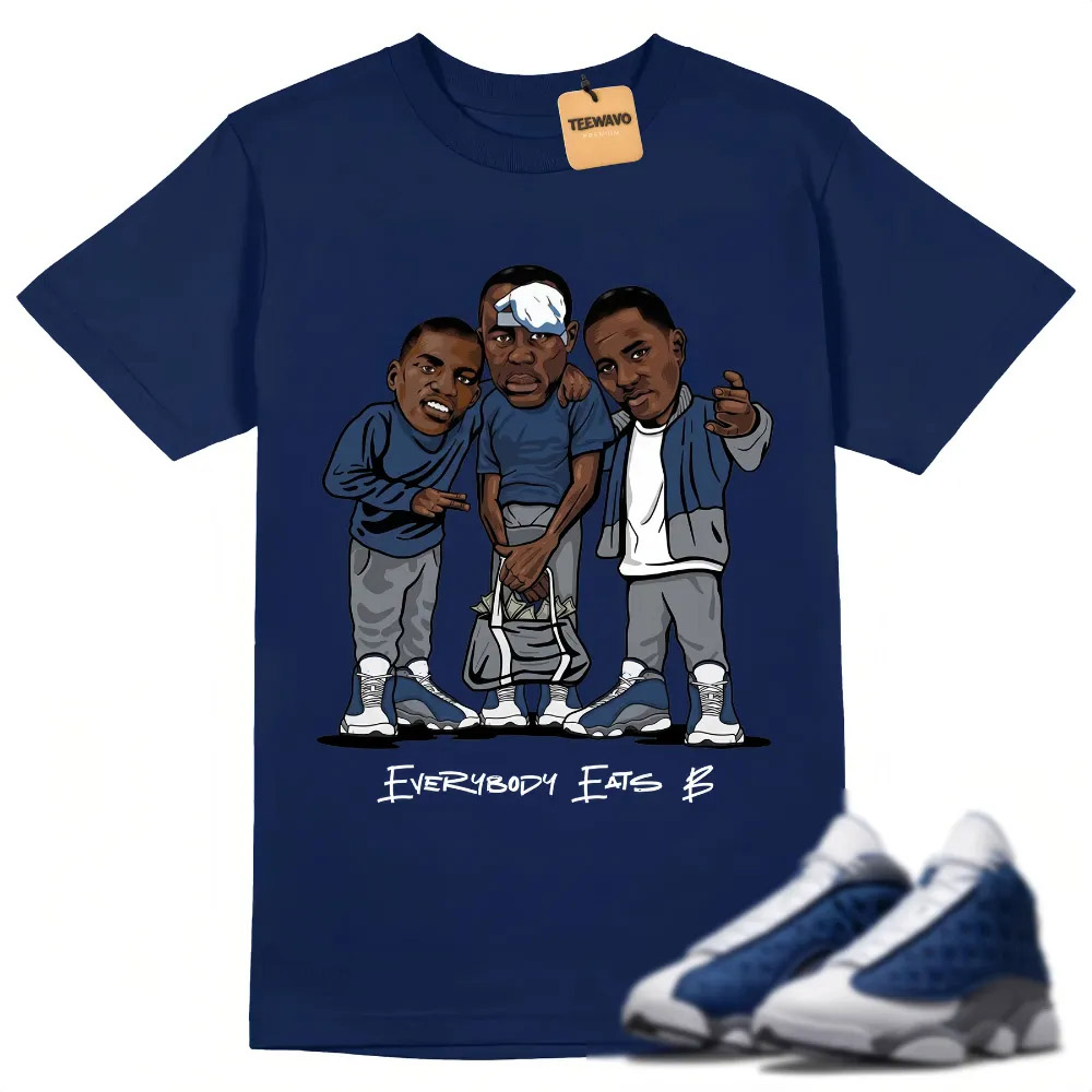 Everybody Eats B Shirt to Match A-J 13 Flint