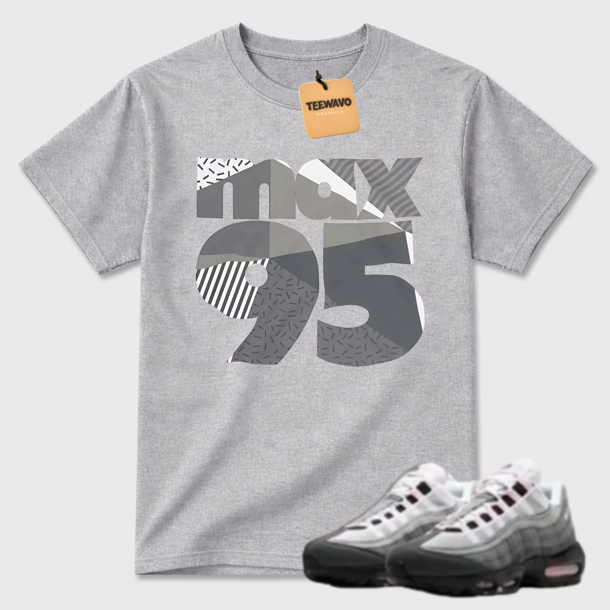 Classic 95 Sneaker Shirt Pink to Match Air Max 95 OG Pink Foam