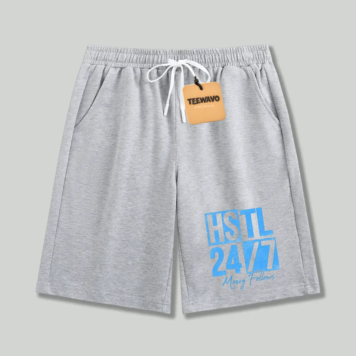 Unisex athletic shorts HSTL 24/7 Money Follows Print