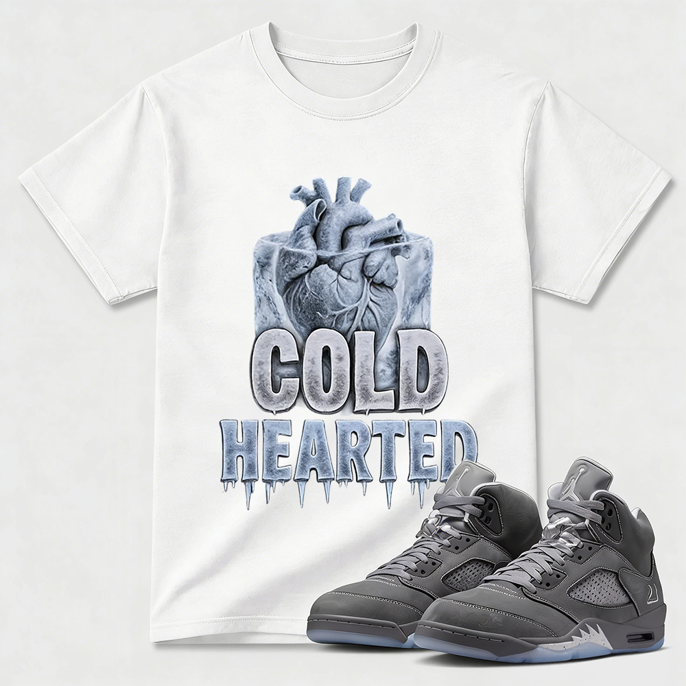 5 Wolf Grey Light Graphite White Cool 2026 Comfort Colors T Shirt Match COLD